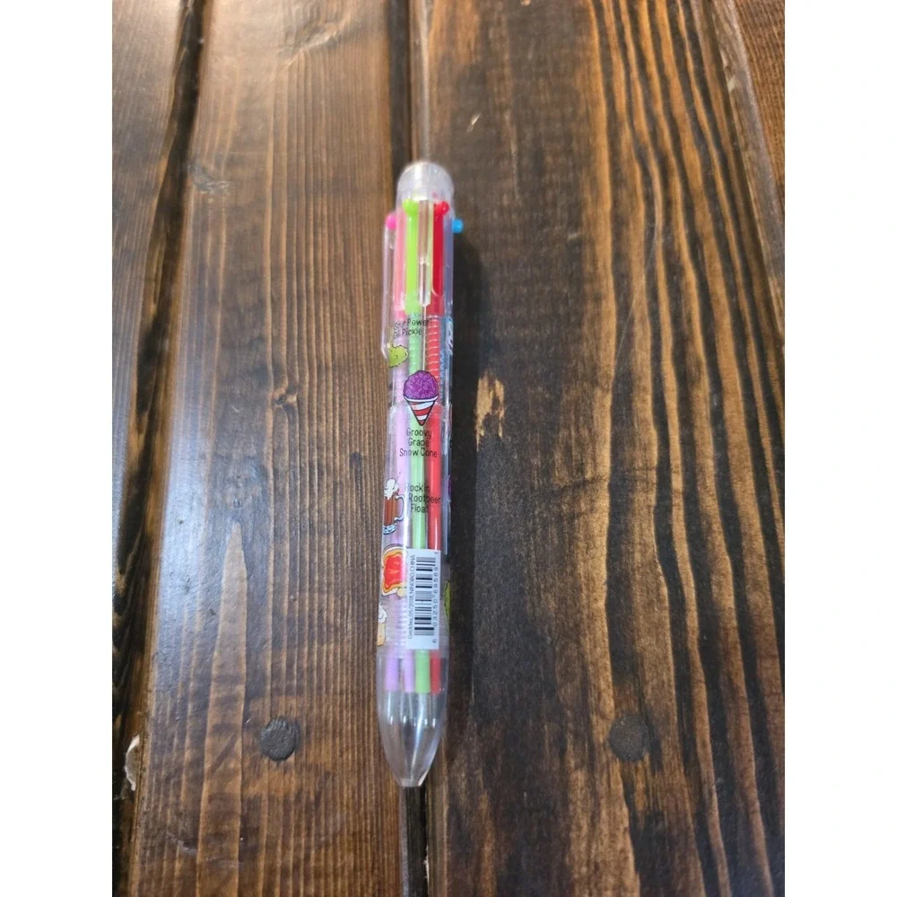 Vintage Style Scratch and Sniff Multicolor Ink Pen Fruity Scents CUTE!